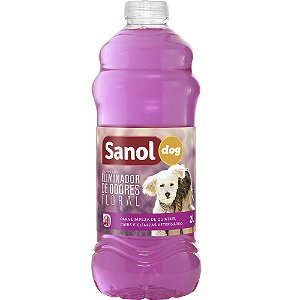 Eliminador de Odores Sanol Dog Floral 2 L
