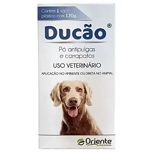 Talco Antipulgas e Carrapatos Ducão 120g