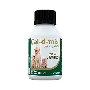 Suplemento Cal-D-Mix Vetnil 100ml