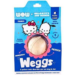 Petisco Natural Wow Pet Food Weggs para Cães Sabor Frango 7g