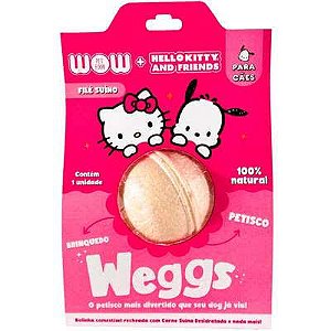 Petisco Natural Wow Pet Food Weggs para Cães Sabor Lombinho 7g