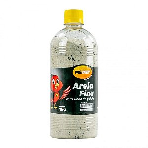 Areia Soft Sand Fina para Gaiola MS Pet 1Kg
