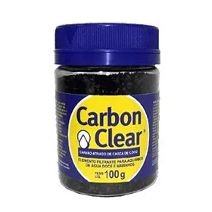 Carvão Ativado de Casca de Coco Carbon Clear 100g
