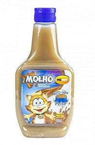 Molho Especial para Rações de Gatos Sabor Peixe 250g