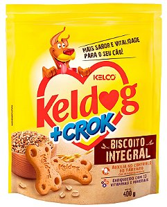 Biscoito Keldog +Crock Integral para Cães 400g