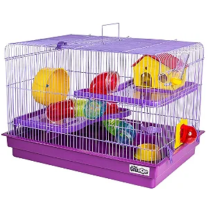 Gaiola para Hamster Big Space Lilás