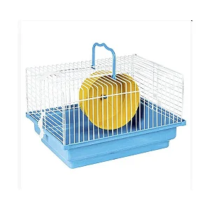 Gaiola Jel Plast Brasileirinha para Hamster Azul