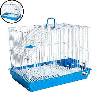 Gaiola para Coelho, Porquinho da Índia e Chinchila Azul