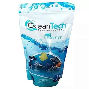 Sal Marinho para Aquário Rápida Dissolução OceanTech Reef Active 1kg