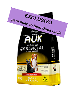 Ração AUK Premium Essencial Cães Adultos Todas as Raças 15 Kg