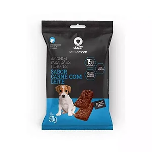 Bifinho Dog27 Filhotes Sabor Carne com Leite 50g