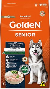 Ração Golden Formula Cães Sênior Frango e Arroz