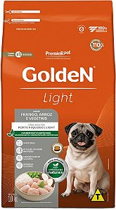 Ração Golden Formula Cães Adultos Light Mini Bits Frango E Arroz