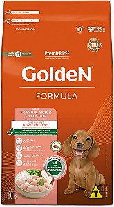 Ração Golden Formula Cães Filhotes Mini Bits Frango e Arroz