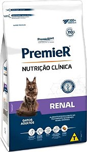 Ração Premier Nutrição Clínica Para Gatos Renal