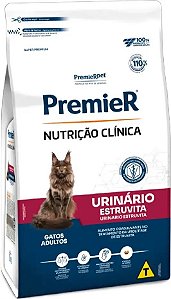 Ração Premier Nutrição Clínica Para Gatos Urinário
