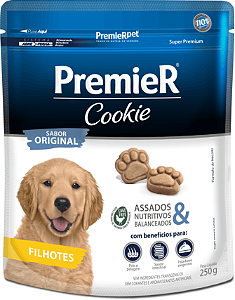 Biscoito Premier Pet Cookie Para Cães Filhotes 250g