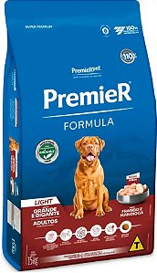 Ração Premier Formula Raças Grandes Adultos Light