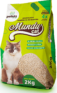 Granulado Higiênico de Madeira Mundus Cat