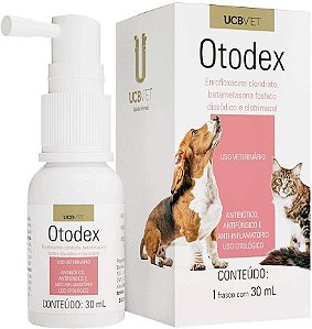 Antibiótico Otodex para Cães e Gatos