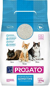 Areia Higiênica Progato para Gatos Sensitive 1,8 Kg