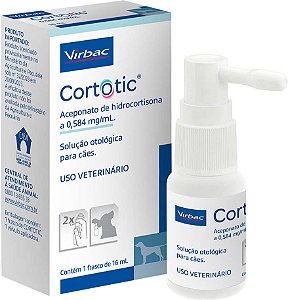Solução Otológica Virbac Cortotic para Cães