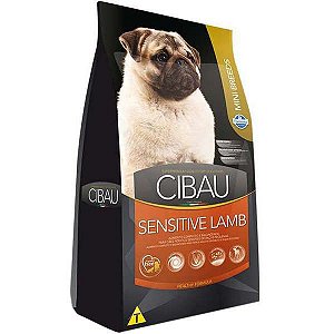 Ração Farmina Cibau Sensitive Lamb para Cães Adultos Sensíveis de Raças Pequenas