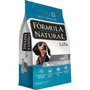 Ração Fórmula Natural Life Cães Sênior Porte Mini e Pequeno