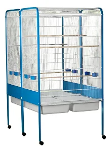 Viveiro Gigante Papagaio, Arara e Pássaros Similares 4 Bandejas