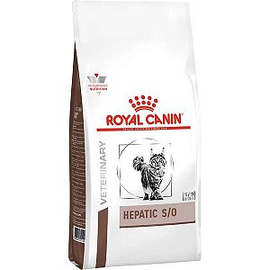 Ração Royal Canin Veterinary Hepatic S/O para Gatos Adultos 1,5 kg