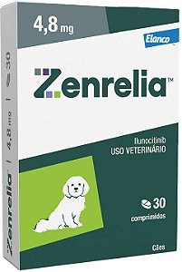 Zenrelia 4,8mg Tratamento para Coceira em Cães 30 comprimidos