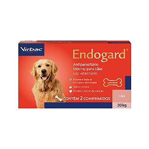 Vermifugo Virbac Endogard Para Cães até 30 kg