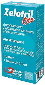 Emulsão Otológica Zelotril Oto 30 mL
