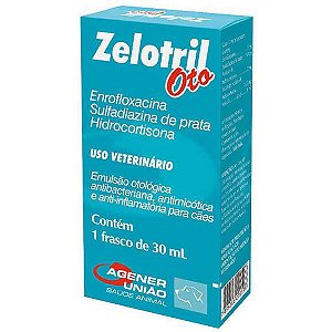 Emulsão Otológica Zelotril Oto - 30 mL