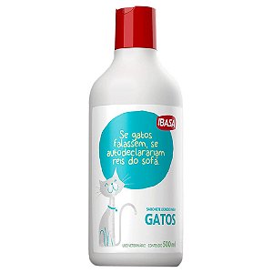 Sabonete Liquido Ibasa Para Gatos - 500 Ml