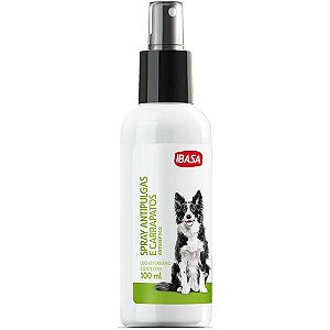 Spray Antipulgas Ibasa para Cães 100ml