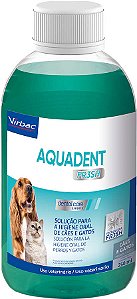 Solução para Higiene Oral Virbac Aquadent Fr3sh para Cães e Gatos 250 ml