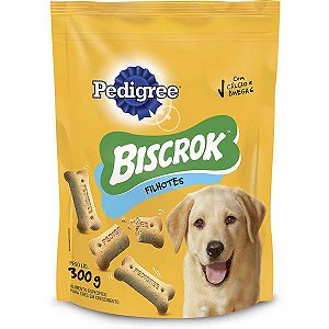 Biscoito Pedigree Biscrok para Cães Filhotes 300g