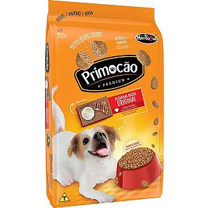 Ração Primocão Premium Original Carne e Arroz para Cães Adultos de Raças Pequenas