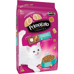 Ração Primogato Premium Frango e Leite para Gatos Filhotes