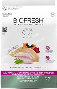 Ração Biofresh Super Premium Light Cães de Raças Grandes e Gigantes