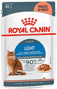 Ração Royal Canin Sachê Light Weight Care para Gatos 85g