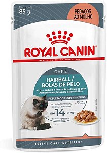 Ração Royal Canin Sachê Feline Hairball Care para Gatos 85g