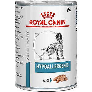 Ração Royal Canin Veterinary Diet Hypoallergenic Wet para Cães 400g