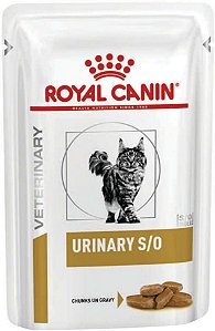 Ração Royal Canin Sachê para Gatos Veterinary Urinary S/O Feline Wet