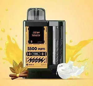 POD DESCARTÁVEL 5% 5500 PUFFS - CREAM TOBACCO- VAPENGIN