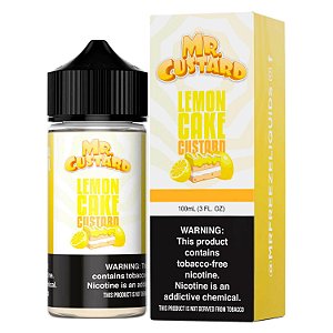 LÍQUIDO LEMON CAKE CUSTARD - MR. CUSTARD