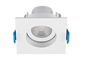 Embutido Recuado Direcionável com Led Integrado Easy MR11 3W 200lm 4000K Bivolt Cor Branco Stella STH21910BR/40