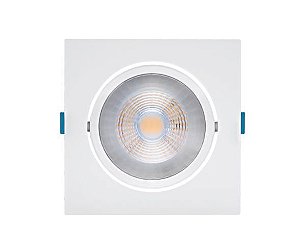 Embutido Recuado Direcionável com Led Integrado Easy PAR30 12W 1000lm 4000K Cor Branco Stella STH21940BR/40