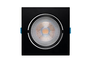 Embutido Recuado Direcionável com Led Integrado Easy PAR30 12W 970lm 3000K Cor Preto Stella STH21940PTO/30